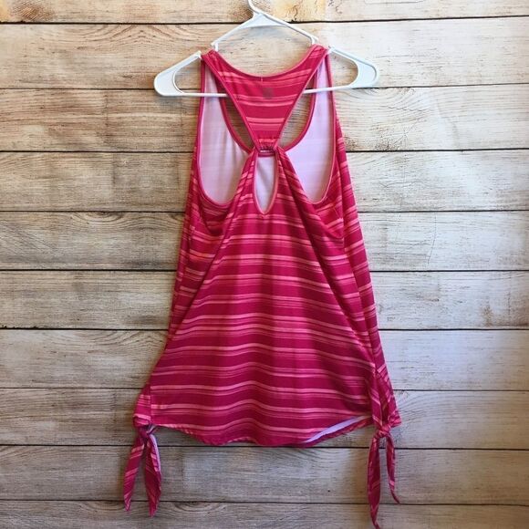 BALANCE COLLECTION TANK TOP WITH TIE SIDES IN PINK - Picture 6 of 7